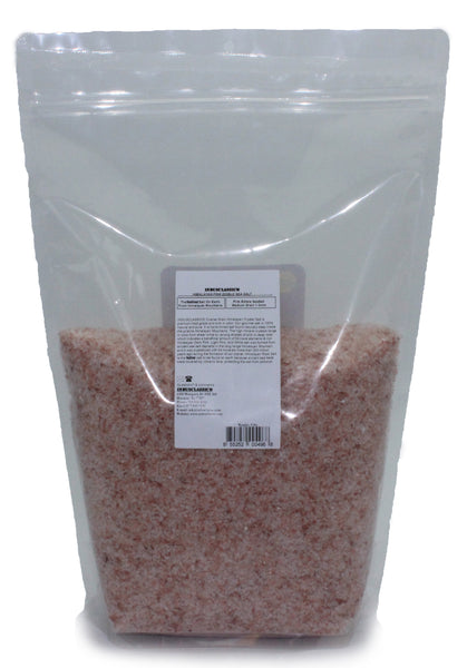 IndusClassic® 5 lbs Authentic Pure Natural Halall Unprocessed Himalayan Edible Pink Cooking Medium Grain Salt 1mm to 3mm