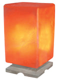 Indusclassic® LGM-08 Rectangular Himalayan Crystal Salt Lamp With Marble Base