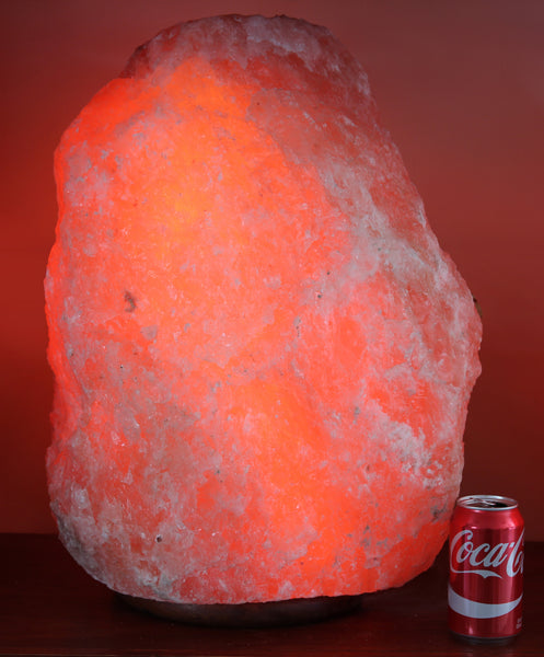 IndusClassic® IC-Lg-07 Giant Natural Himalayan Crystal Rock Salt Lamp Ionizer Air Purifier 170~185 lbs
