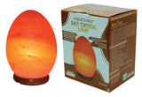 Indusclassic® LG-04 Egg Shape Himalayan Crystal Rock Salt Lamp Ionizer Air Purifier With Dimmable Control