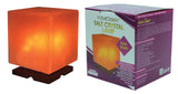 Indusclassic® LG-07 Cube Himalayan Crystal Rock Salt Lamp Ionizer Air Purifier Lamp With Dimmable Control